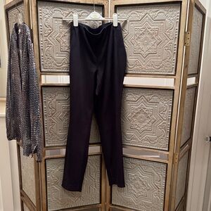 Etcetera Classic navy blue suede like  Leggings